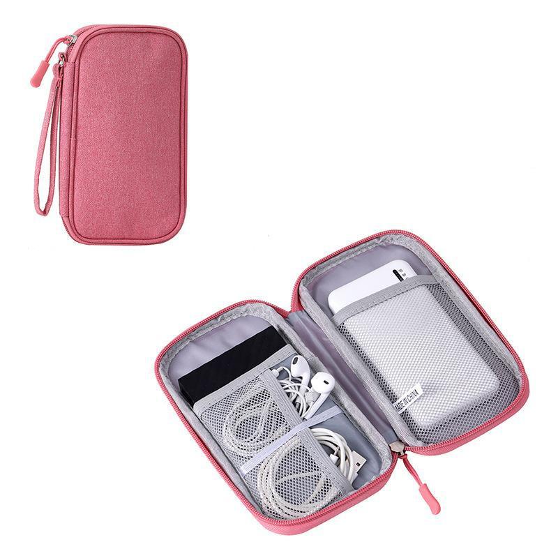 Digital Accessories Storage Bag Multi-Layer Dustproof - Compact High-Quality Storage Case for Travel & Desktop Use - Image 1