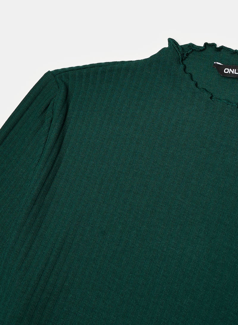 ONLY Womens Emma Longsleeve High Neck Top - Image 3