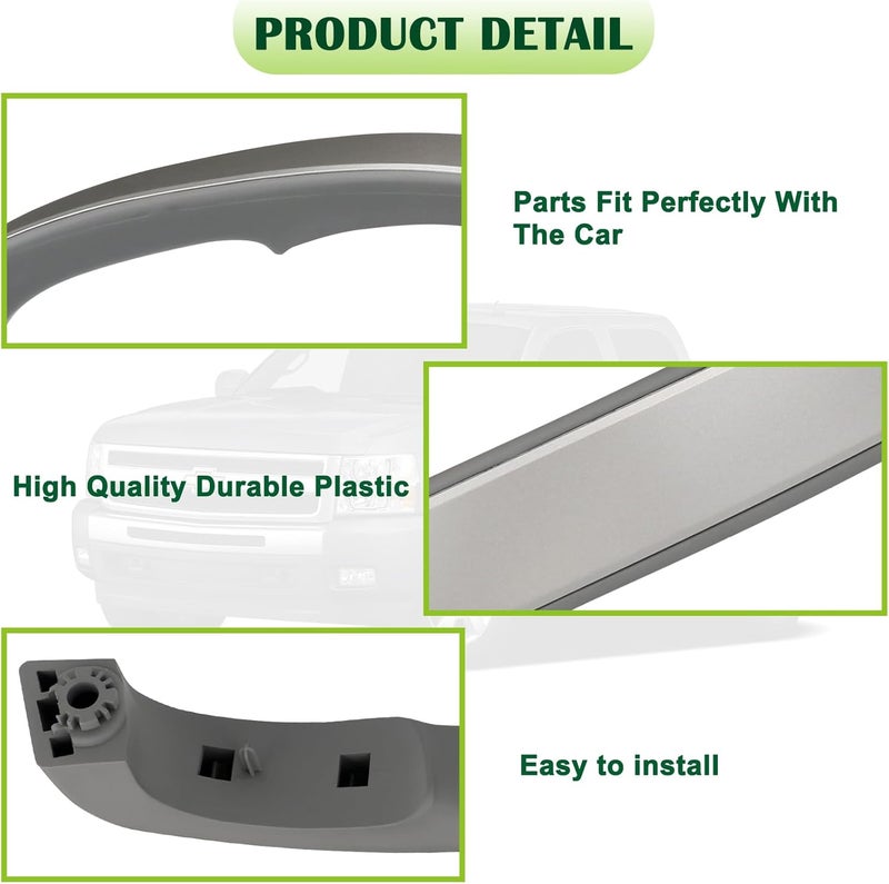 omoZone Interior Door Pull Handle for Chevrolet Silverado & GMC Sierra - Image 5