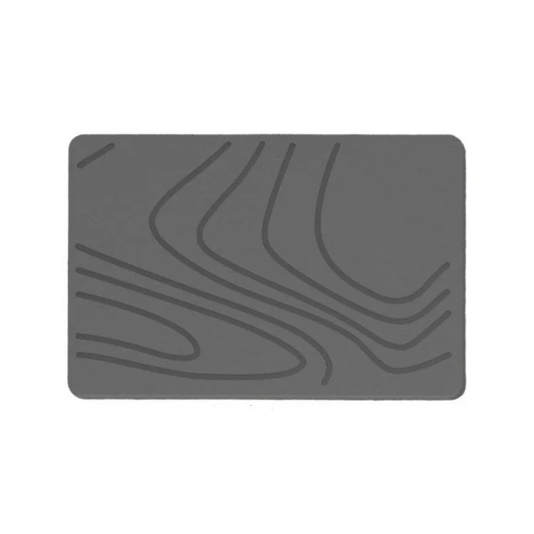Y&D Quick Dry Diatomaceous Earth Bath Mat - Super Absorbent, Non-Slip Diatomite Stone Shower Mat for Bathroom Floor - Image 1