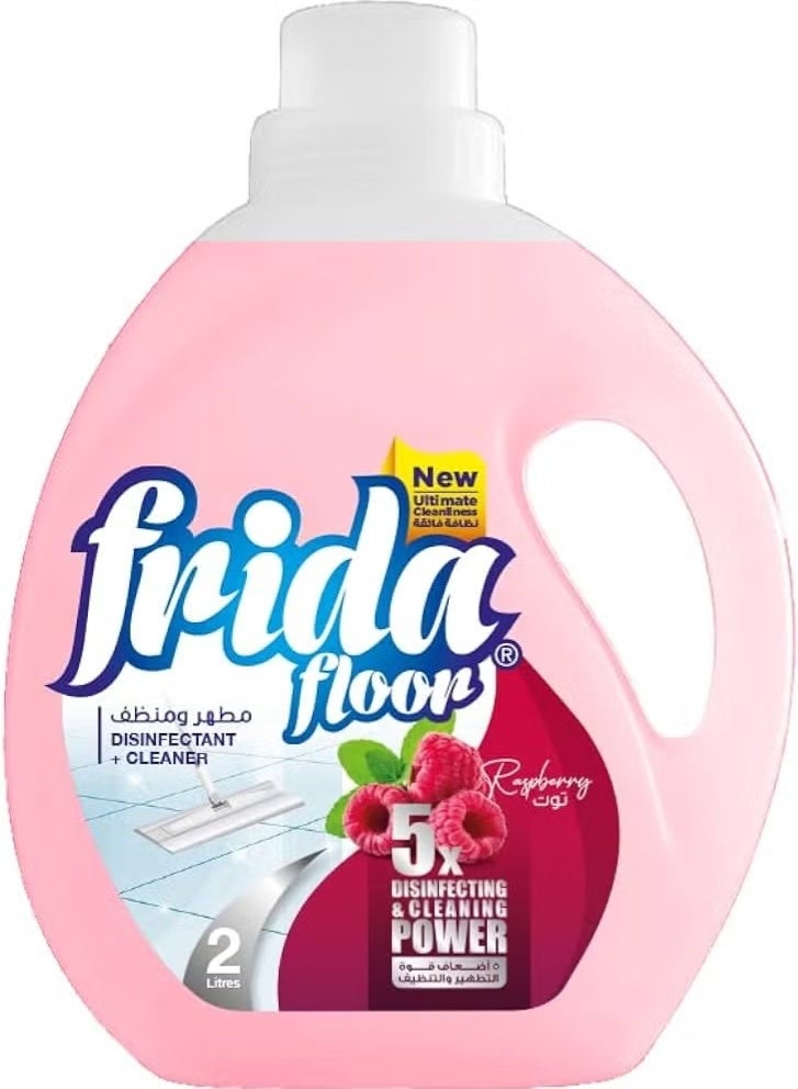 Frida Floor Cleaner & Disinfectant  Raspberry 2L