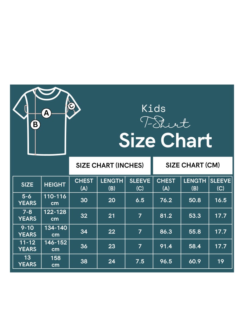 Selecta Now Boys Premium 100% Combed Cotton Plain Crew Neck T-Shirts Soft Breathable Tees Charcoal Comfortable Cotton Jersey Shirts For Boys - Image 2