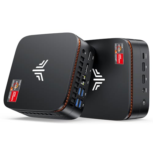 KAMRUI Mini Gaming PC, Hyper H1 win-11 Pro AMD Ryzen 7 7735HS (Beat 7730U/6800U, Up to 4.75GHz) Mini PC, 24GB LPDDR5 5500MT/s 512GB SSD Micro Pc, Mini Computer Triple 4K Display/2.5G LAN/WiFi6/BT5.2 ﻿ - Image 1