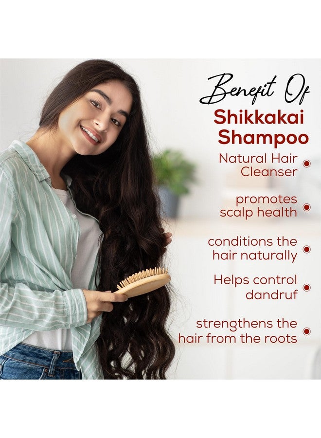 في كير شامبو شيكاكاي بخلاصة الصبار والنيم والأملا والكركديه وشامبو شيكاكاي 200 مل، عبوة من قطعة واحدة - Image 3