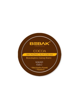 Bebak Cocoa Extract Bronzing Sun Cream 100 ML-MADE IN TURKEY - pzsku/ZF6F0A0B127739ACBA271Z/45/_/1723464556/e908d82e-af67-462a-8d46-93690fa2c86b