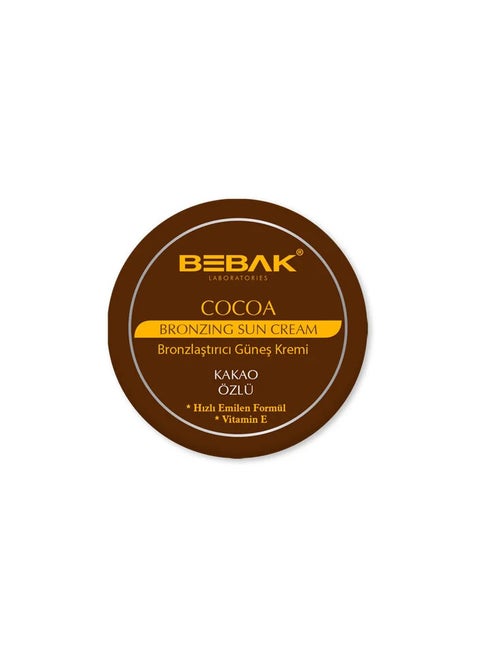 Bebak Cocoa Extract Bronzing Sun Cream 100 ML-MADE IN TURKEY