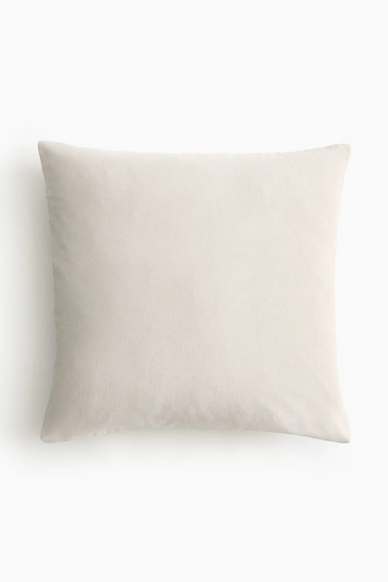 H&M Cotton velvet cushion cover