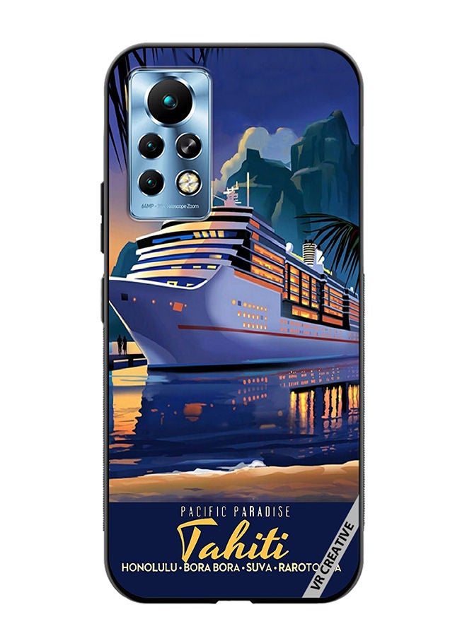 VR CREATIVE Protective Case Cover For Infinix Note 11 Pro Pacific Paradise Design Multicolour - Image 1