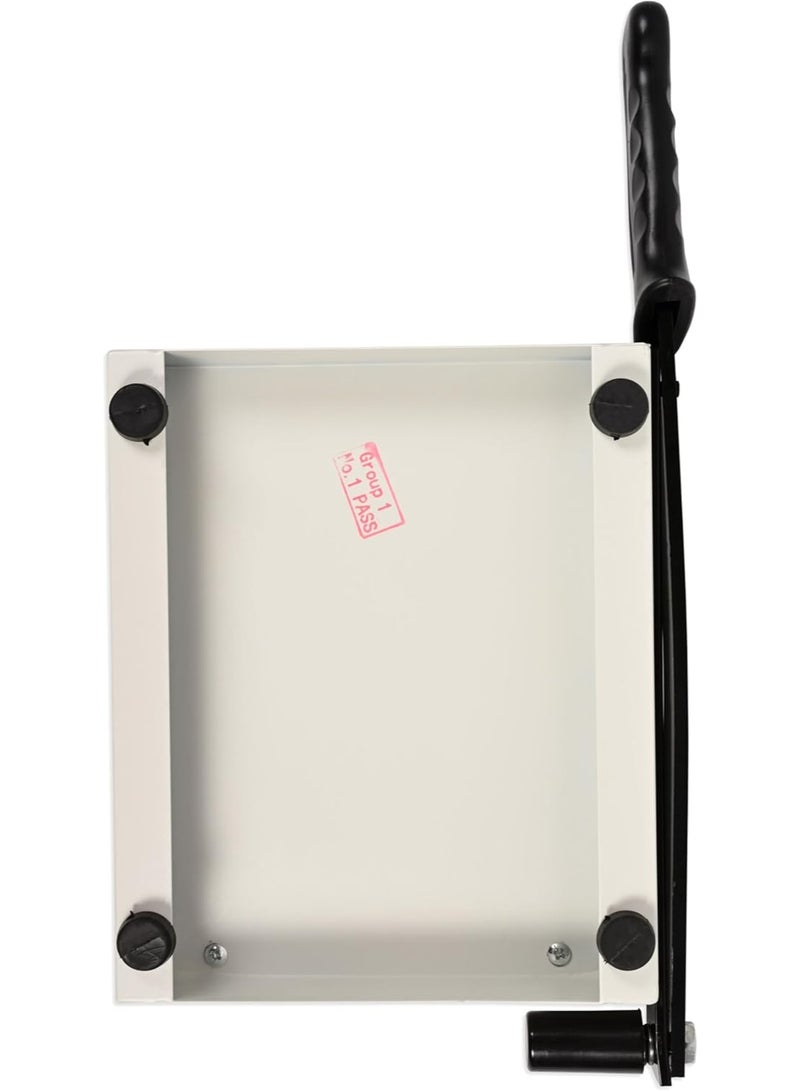 FIS Paper Trimmer, Metal Board A5 Size(14.8 x 21 cm), Capacity of 10 Sheets, Color Light Grey - FSTXM-A5GY  - Image 5