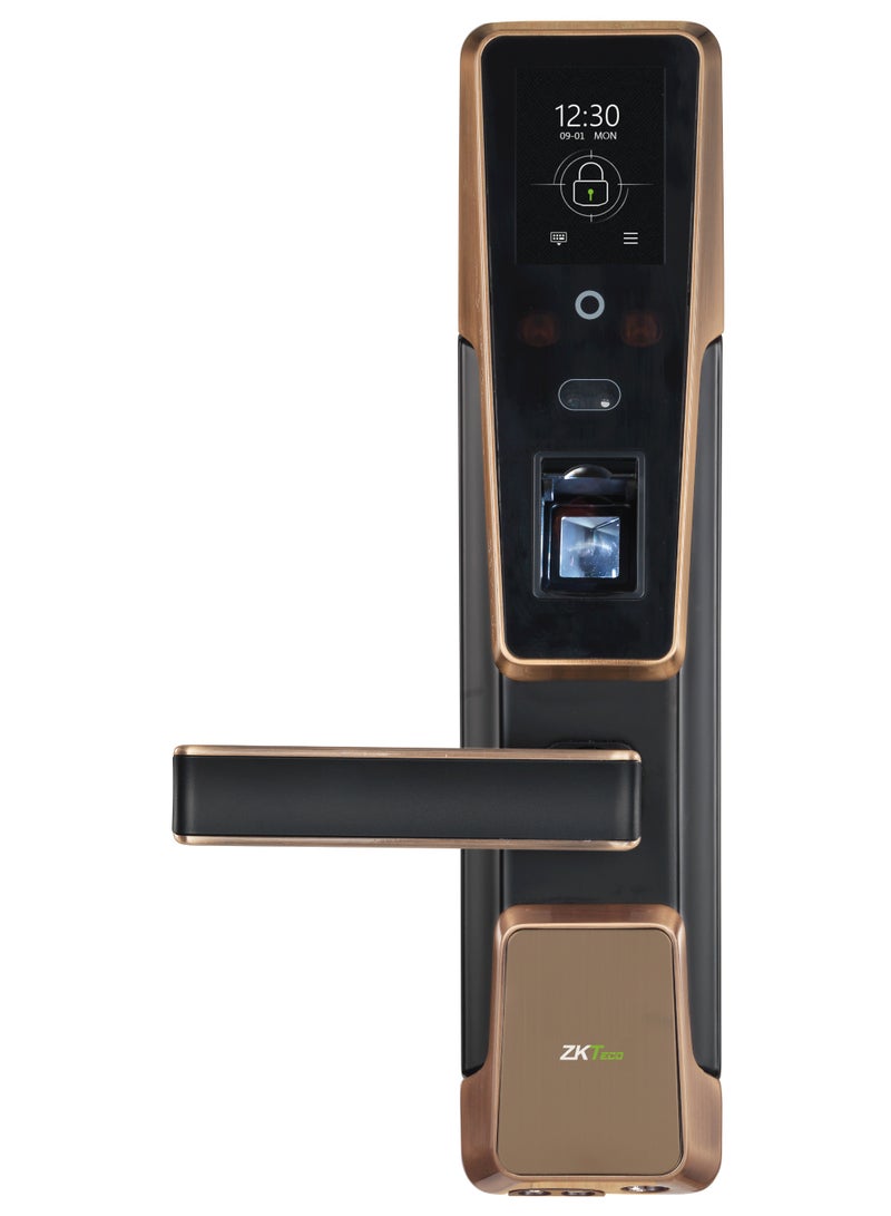 Smart Door Lock, with Saudi standard Mortise 4585, Fingerprint Smart Lock with Keypad Digital Door Lock with Handle for Home, Rental, Office and Hotel