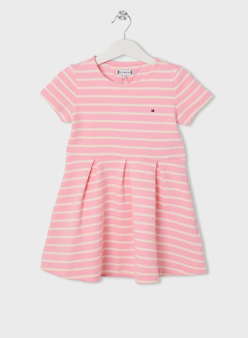 تومي هيلفيغر Striped A-Line Dress