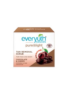 Everyuth Naturals Chocolate And Cherry Tan Removal Scrub 50 g 