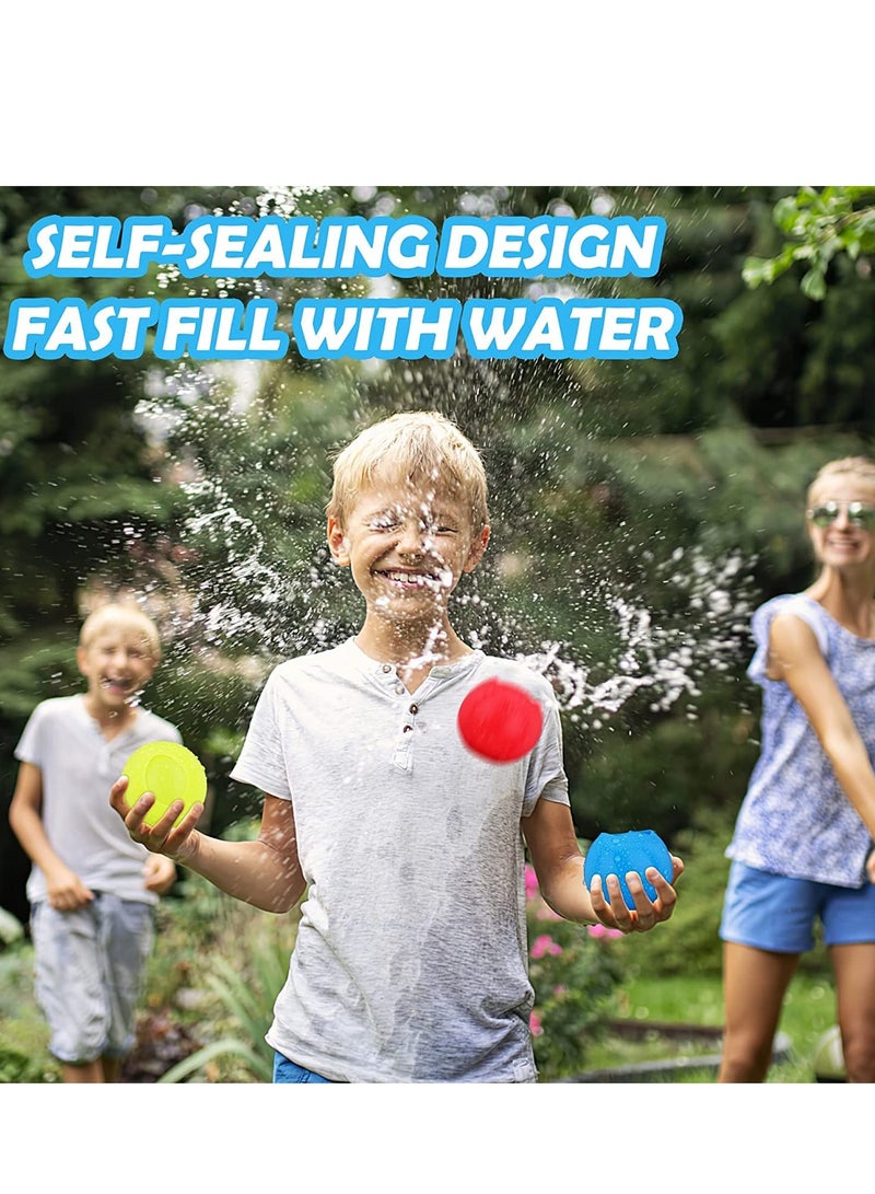 سيوسي Water Balloons, Reusable Water Balls, Self Sealing Quick Fill Water Balloons, Water Balloons Toys, summer Splash Water Ball Toy - Image 2