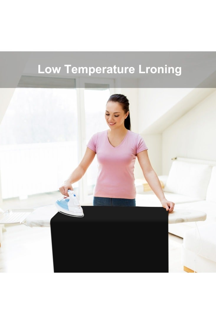 بولوز بولووز PULUZ خلفية تصوير 3م × 2م – قماش خلفية أسود سميك للاستوديو، تصوير الفيديو، البورتريه وتصوير المنتجات – PU5214B - Image 4