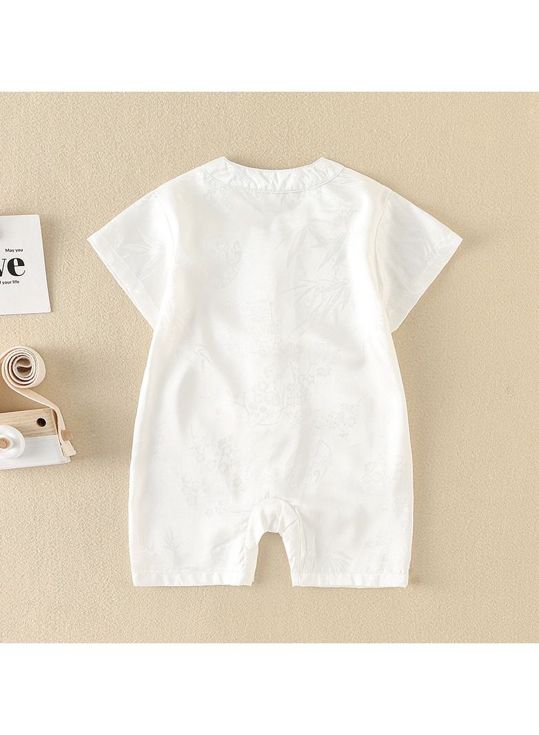 Loquat Baby Summer Thin Chinoiserie Bodysuit  - Image 2