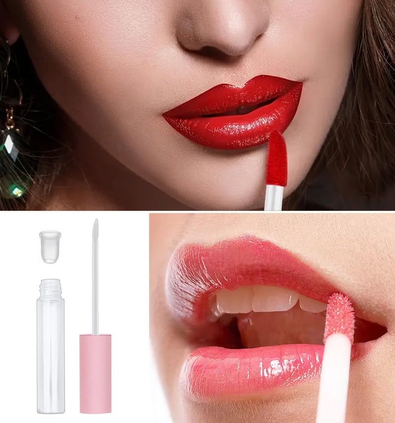 uadbau 3 Pack 10ml Clear Mascara Tube with Wand, Empty Eyeliner Tube and Empty Lip Gloss Tubes, Premium Eyelash Cream Container Bottle with Leak Stoppers, Ideal Kit for DIY Cosmeticsâ€¦ - Image 4