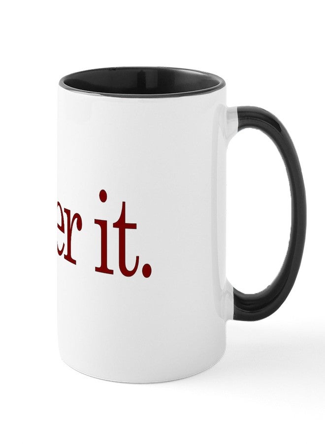 cafe press CafePress I'm Over It Mug 11 oz (325 ml) Ceramic Coffee Mug - Image 2