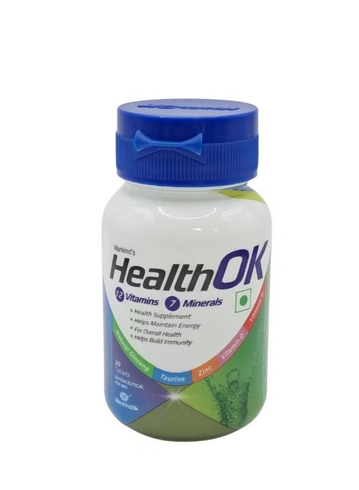Mankind Health Ok Tablets 30'S