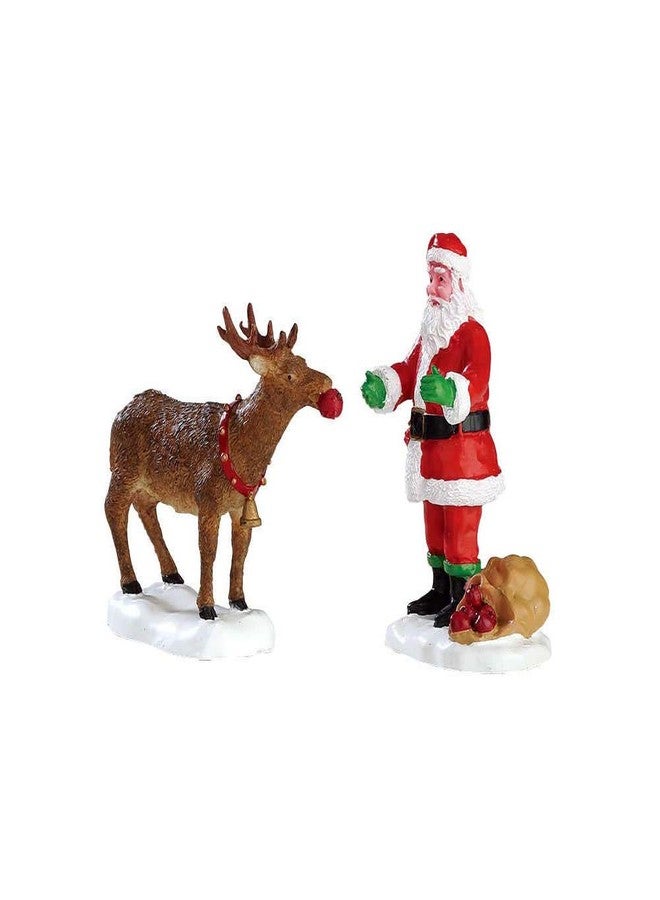 Lemax Reindeer Treats Set of 2 Christmas Collection - Image 3