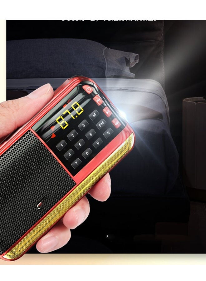 نيوترل مكبر صوت V30 Retro Cassette يجمع بين تشغيل الموسيقى وراديو FM وشاشة LED في جهاز واحد. مثالي لغرف المعيشة والمكاتب وغرف النوم وغيرها. كما أنه هدية رائعة لكبار السن. (اللون) - Image 5