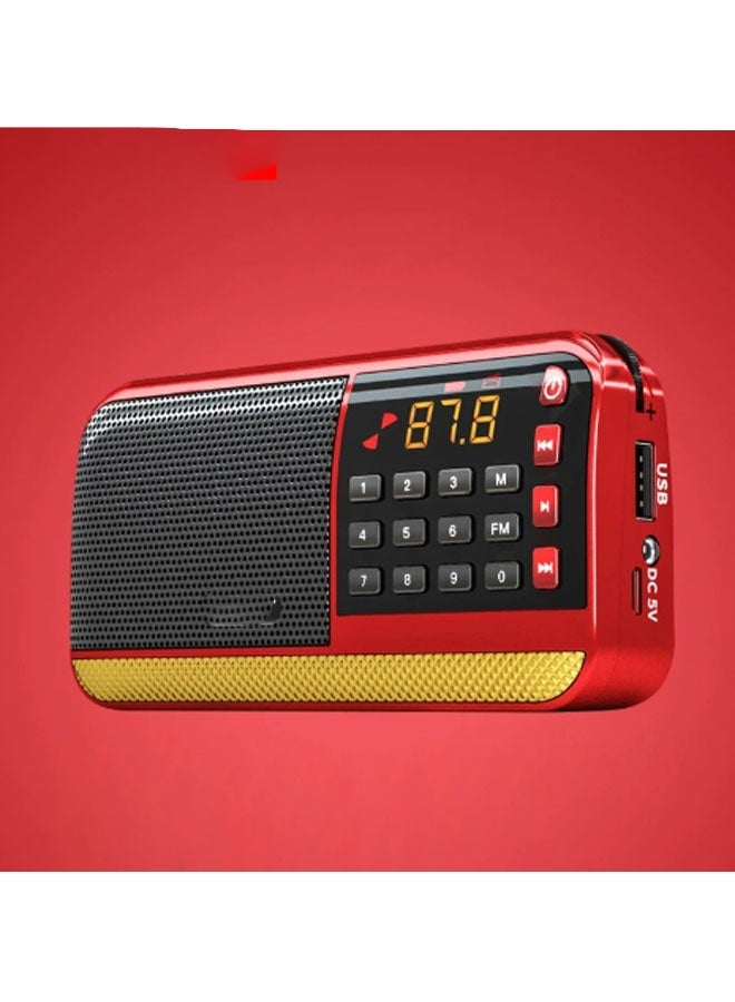 نيوترل مكبر صوت V30 Retro Cassette يجمع بين تشغيل الموسيقى وراديو FM وشاشة LED في جهاز واحد. مثالي لغرف المعيشة والمكاتب وغرف النوم وغيرها. كما أنه هدية رائعة لكبار السن. (اللون) - Image 1