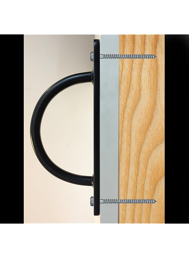 Lifeline Jungle Gym Fitness Suspension Systems and Resistance Training Metal Mounts Black - Image 5