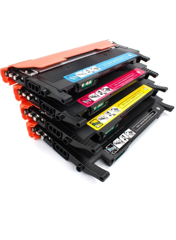 حبر 117A متوافق مع حبر  اتش بي 117A W2070A W2071A W2072A W2073A طابعه ليزر ملونه MFP 178nwg 179fwg/fnw 150A/nw 178nw W2070A W2071A W2072A W2073A (أسود، سماوي، أرجواني، أصفر) - Image 1