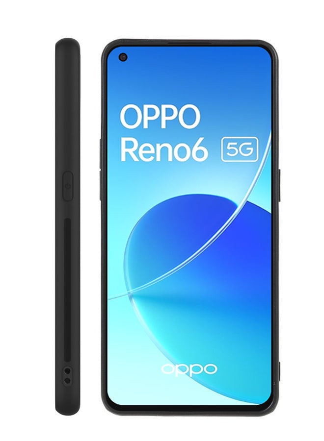 Tolwak Oppo Reno6 5G Protective Case Cover Triangles Leather Shades Pattern - Image 3