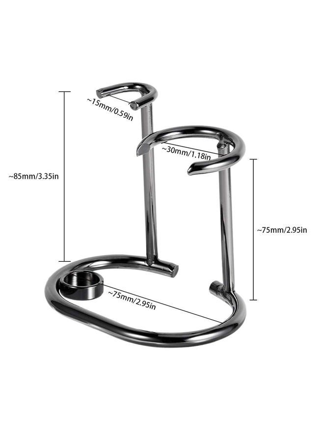 Grandslam Shaving Razor and Brush Stand Universal Holder for Safety Razor and Straight Razor Storage Shave Brush Holder - Image 2