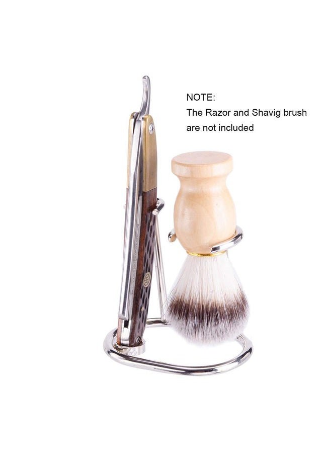 Grandslam Shaving Razor and Brush Stand Universal Holder for Safety Razor and Straight Razor Storage Shave Brush Holder - Image 5