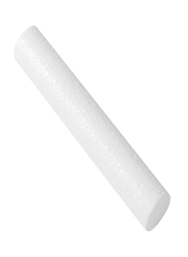 Crafjie Foam Cylinders for DIY Crafts and Arts Supplies (1 x 6in, 22 Pack), White Polystyrene Foam Rods for Modeling, Craft Supplies, DIY Home Craft Project - Image 2