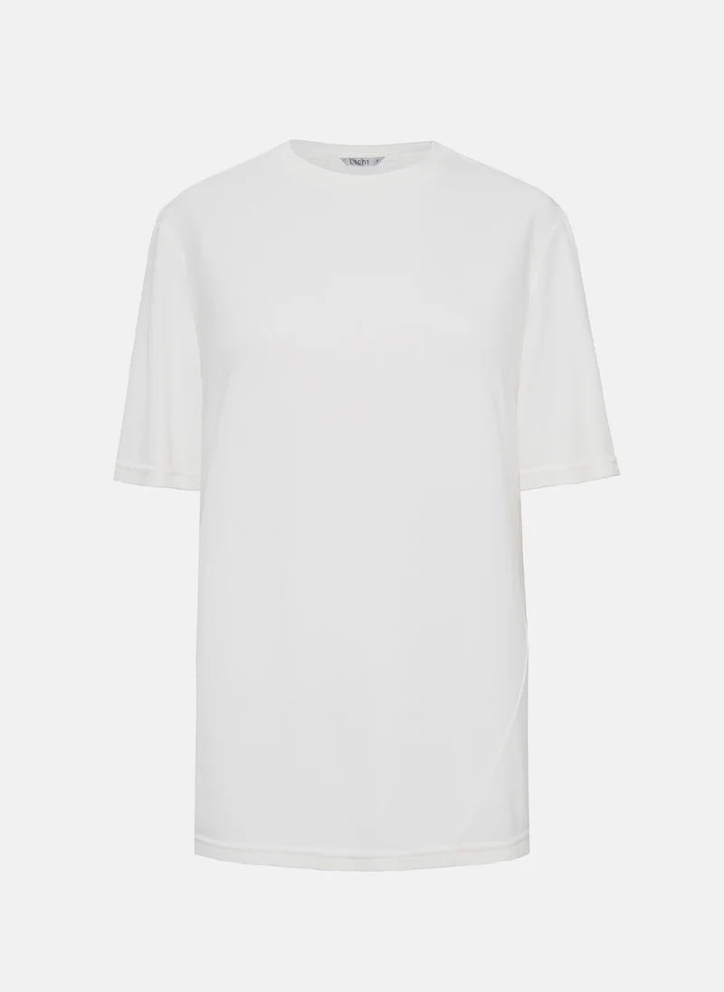 ليتشي تي شيرت جيرسي فضفاض