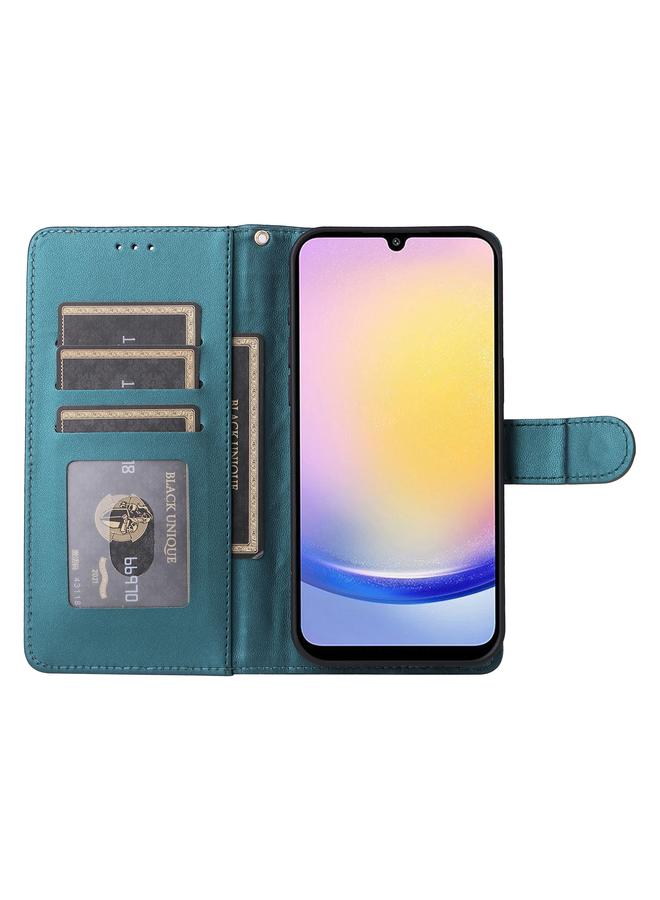 S-TOP Case For Samsung Galaxy A25 5G Diamond Lattice Leather Flip Phone Case - Image 4