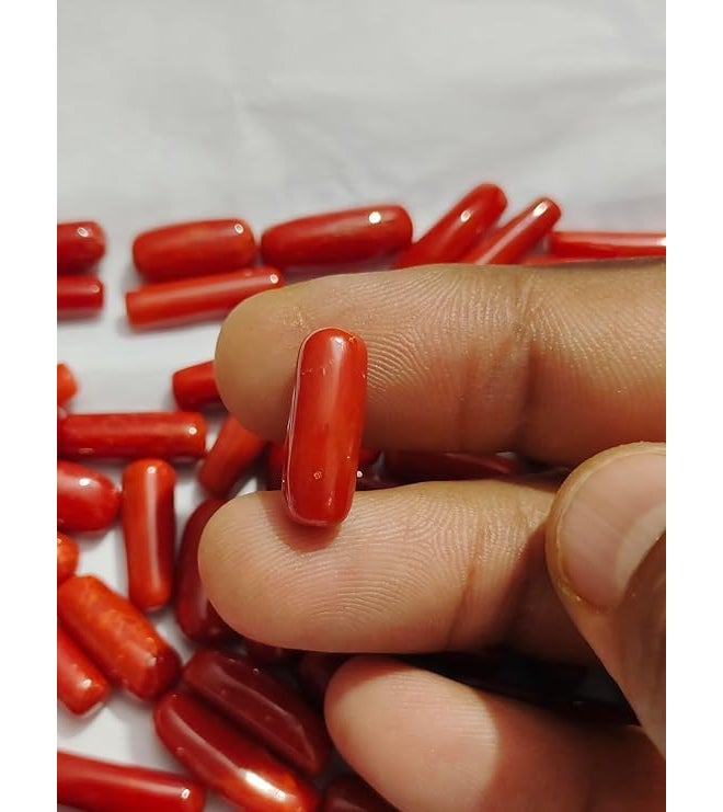 LMDPRAJAPATIS 4.25 Ratti to 15.25 Ratti Red Italian Original Certified Gemstone AAA Quality With Lab Certifiacte - Image 4