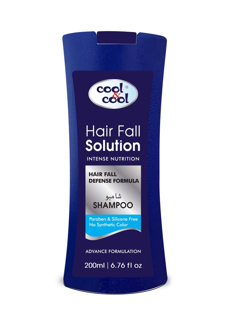 Cool & Cool Shampoo Hair Fall Solution 200ml - Image 1