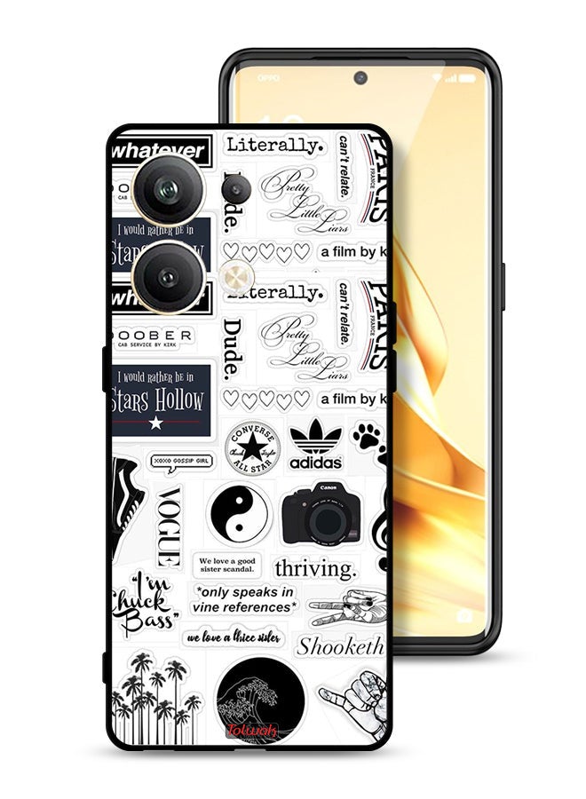 Tolwak Oppo Reno9 Pro Plus 5G Protective Case Cover Only Speaks - Image 1