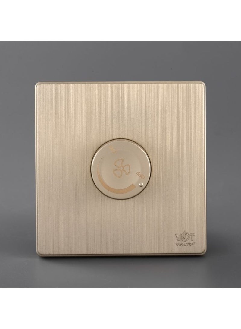 فولتكس مفتاح مروحة بيانو 250 واط ذهبي - Image 1