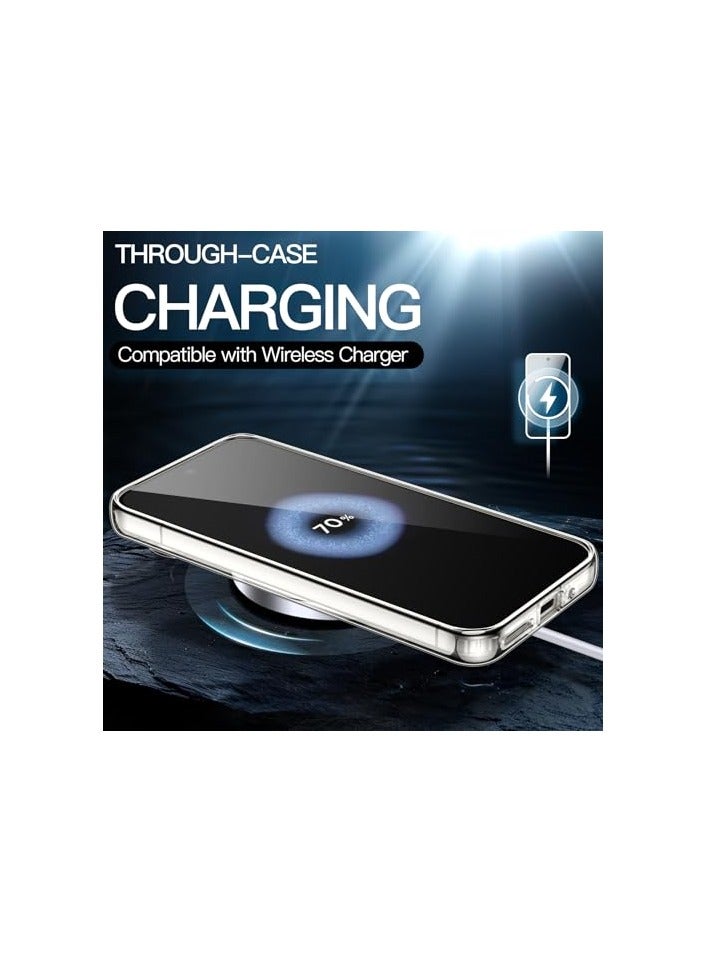 JETech Case for Google Pixel 9/9 Pro 2024, Non-Yellowing Shockproof Bumper Protective Phone Cover, Anti-Scratch Hard PC Back (Clear) - Image 3