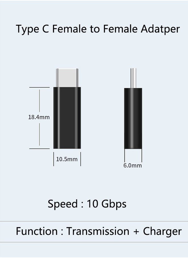 chiteng Type C Female to Female  Full Featured Adapter  - Image 2