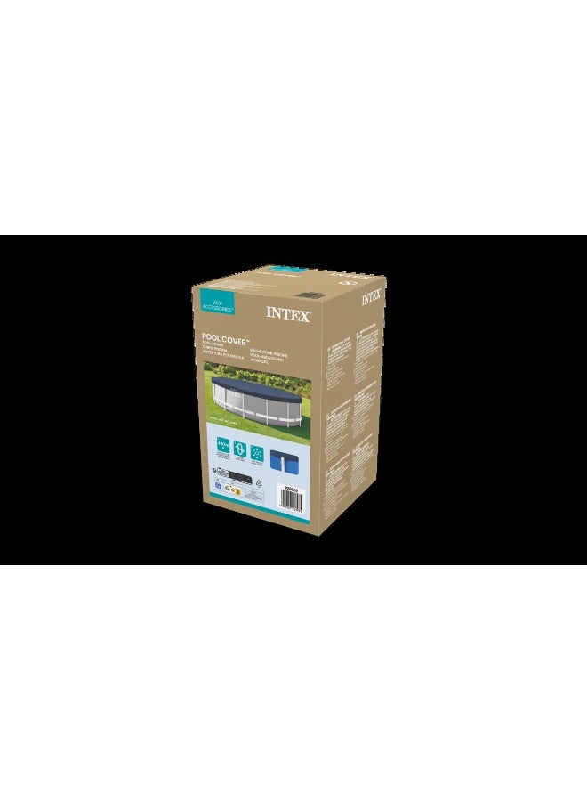 INTEX Easy Set Pool Cover 4.57mx25cm - Image 5