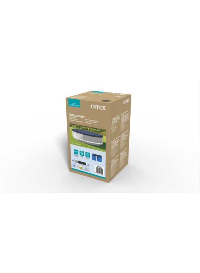 INTEX Easy Set Pool Cover 4.57mx25cm - Image 3