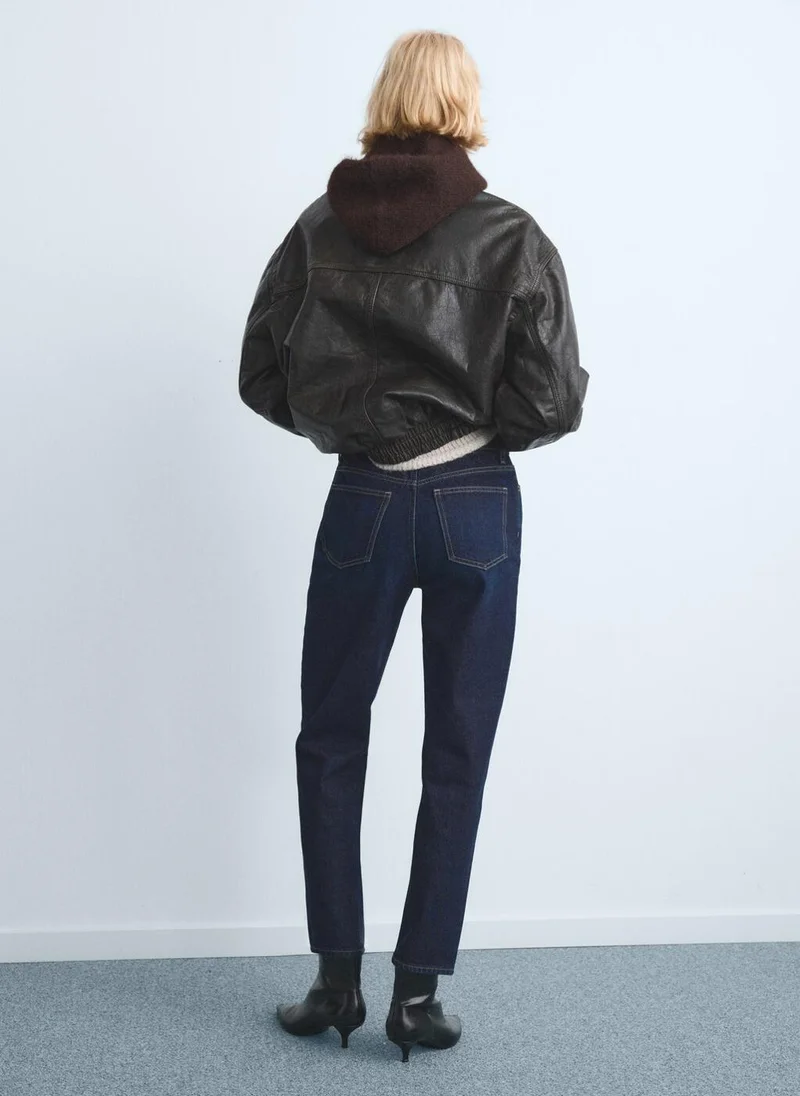 MANGO Mom2000 high-rise jeans