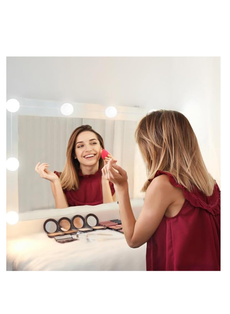 مجموعة مصابيح  لطاولة المكياج  الوان وسطوع قابلان للتعديل مع 10 LED اضاءة شريطية قابلة للتثبيت التزيين في غرفة الملابس المراة غير متضمنة بلاستيك ألوان متعددة - Image 1