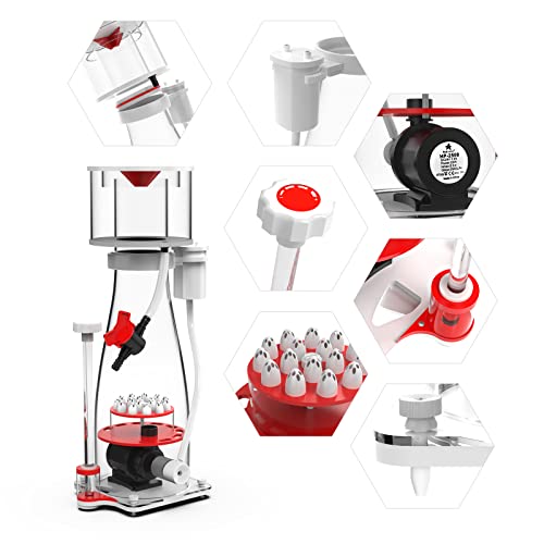 MagTool Aquarium in-Sump DC Protein Skimmer, with Controllable DC Pinwheel Pump for Up to105-135Gal Reef Tank (N130 Plus) - Image 2