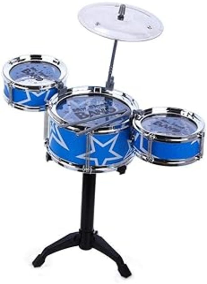 OR Jazz Rock Drums Set Kids Toy Musical Instrument 