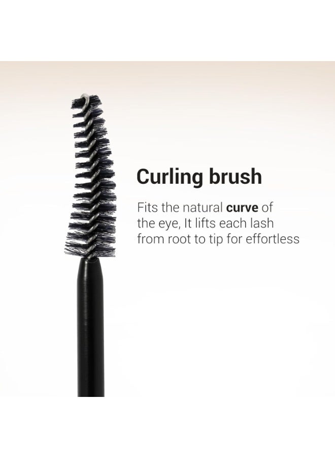 HEIMISH Dailism Smudge Stop Mascara 0.32oz/9g - Curling & Lengthening, Long-lasting, Waterproof, Smudge-proof, Non-Clumping, Washable Cleansing Korean Mascara - Black Curling - Image 4