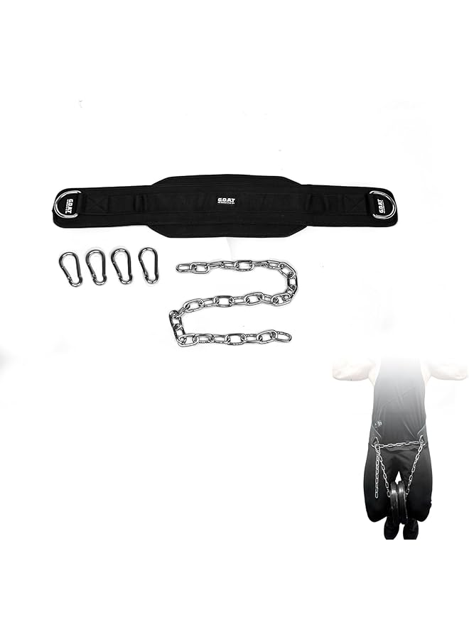 G.O.A.T GOAT Dip Belt 82 cm Durable & soft material Black - Image 1