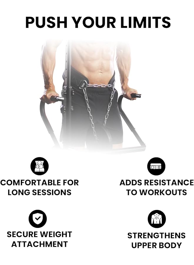 G.O.A.T GOAT Dip Belt 82 cm Durable & soft material Black - Image 4