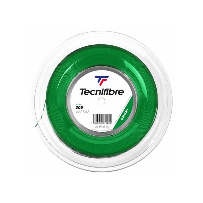 Tcnifibre 305 Green 18g/ 1.10mm Squash String Reel 200m - Image 2