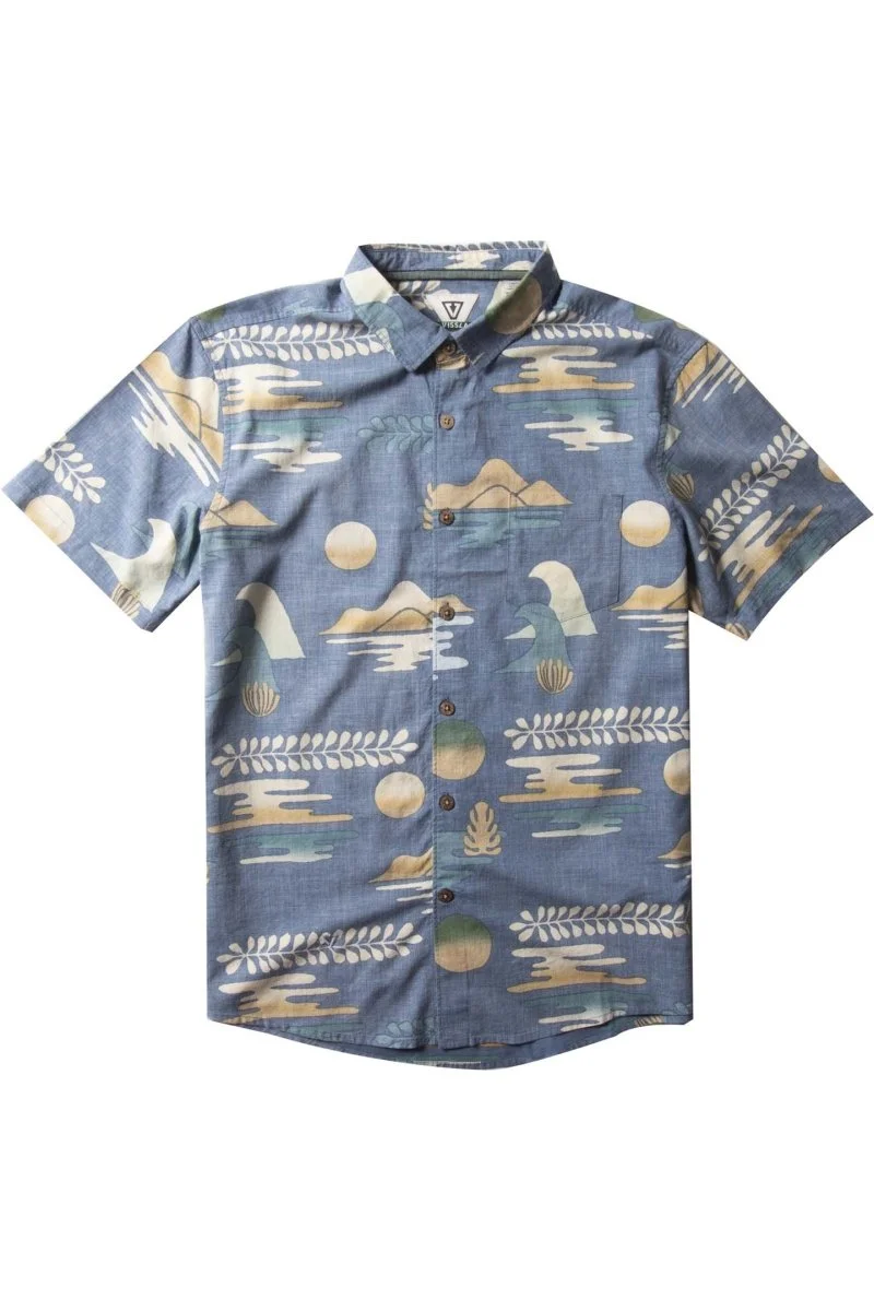 Vissla The Isle SS Shirt Dark Denim